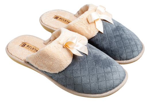 Опаковка: Дамски чехли BELSTA от велур Size set: Women’s BELSTA Slippers in Velour