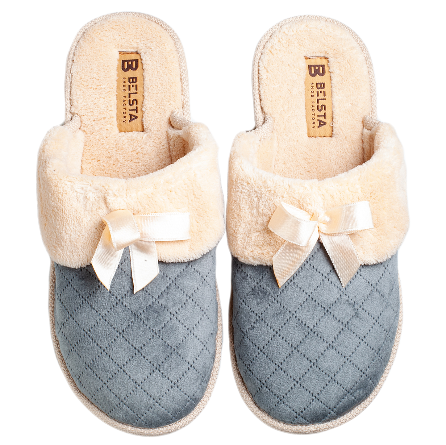 Опаковка: Дамски чехли BELSTA от велур Size set: Women’s BELSTA Slippers in Velour