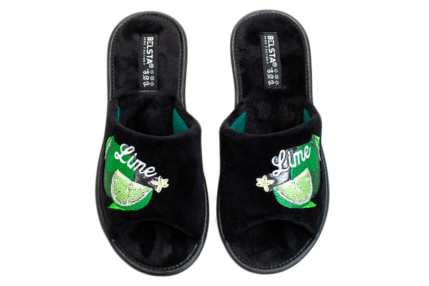 Дамски отворени чехли BELSTA/Women’s Open Velour BELSTA Slippers