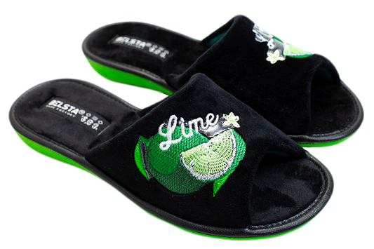 Дамски отворени чехли BELSTA/Women’s Open Velour BELSTA Slippers