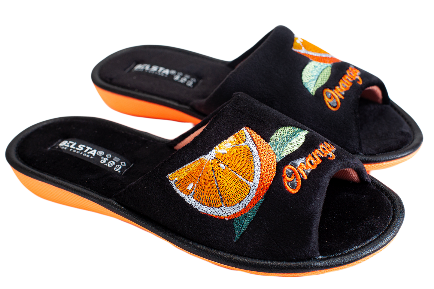 Дамски отворени чехли BELSTA/Women’s Open Velour BELSTA Slippers