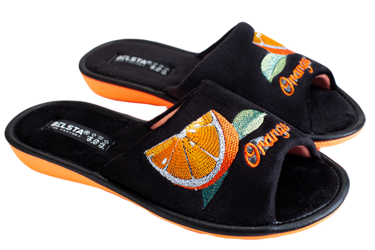 Дамски отворени чехли BELSTA/Women’s Open Velour BELSTA Slippers