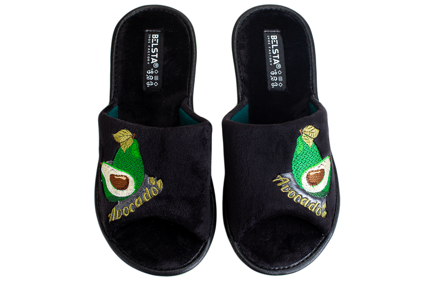 Дамски отворени чехли BELSTA/Women’s Open Velour BELSTA Slippers