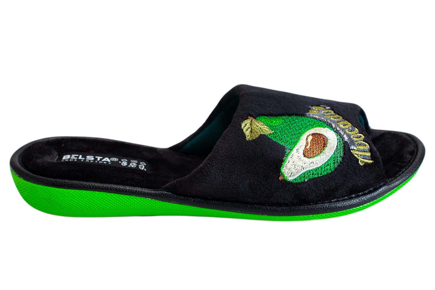 Дамски отворени чехли BELSTA/Women’s Open Velour BELSTA Slippers