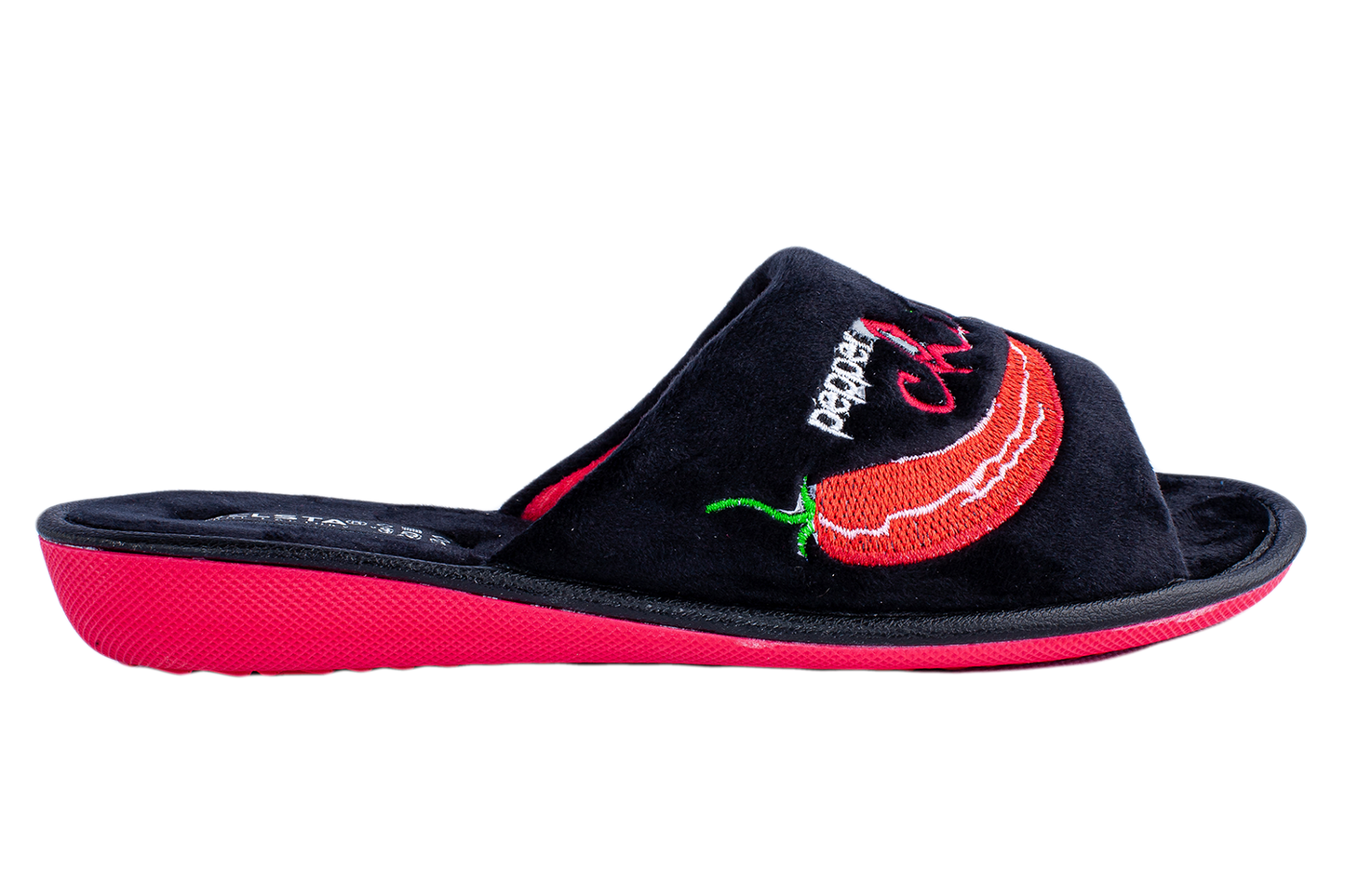 Дамски отворени чехли BELSTA/Women’s Open Velour BELSTA Slippers