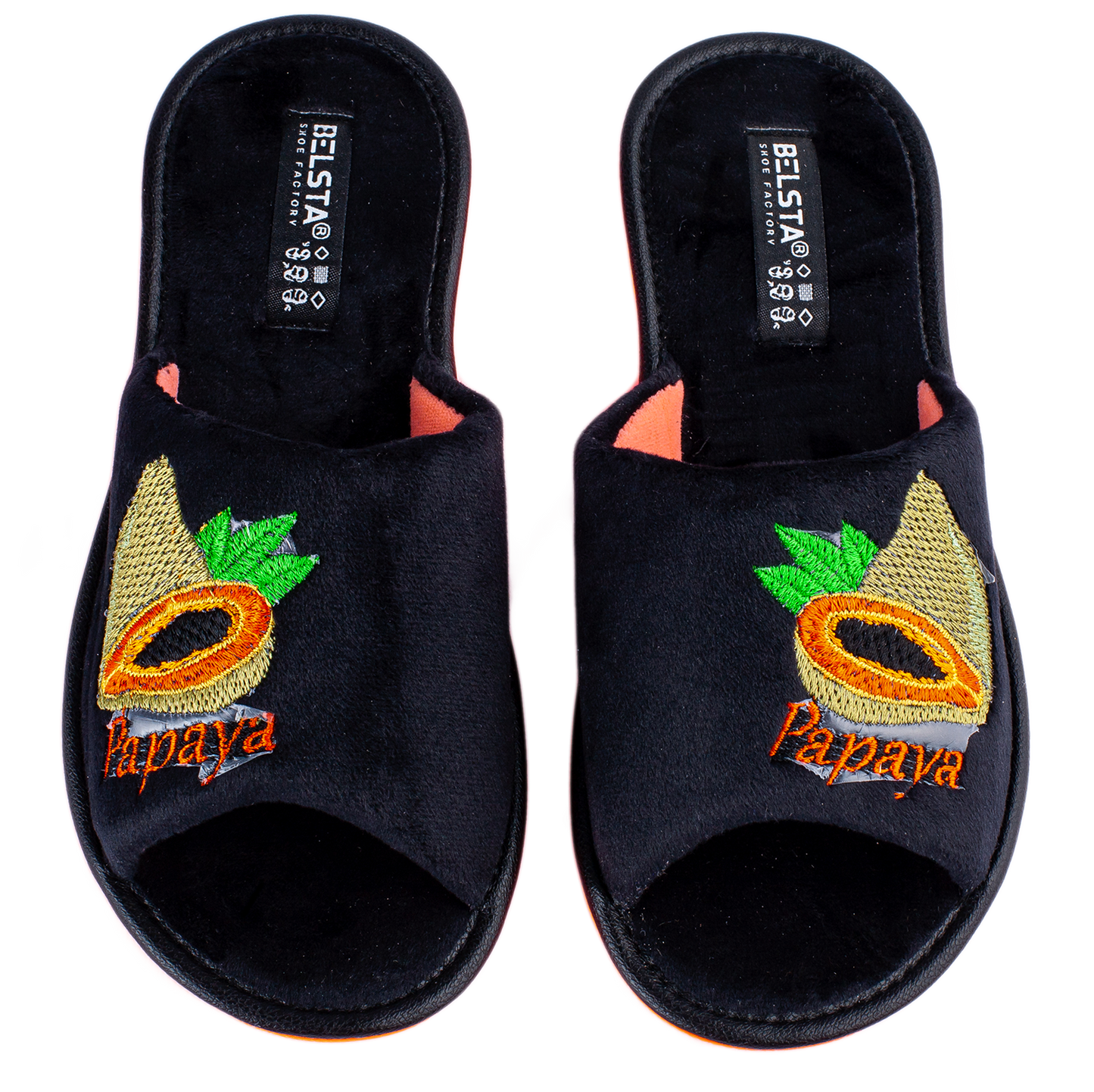 Дамски отворени чехли BELSTA/Women’s Open Velour BELSTA Slippers