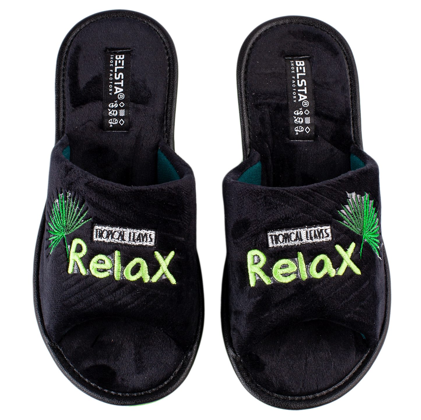 Дамски отворени чехли BELSTA/Women’s Open Velour BELSTA Slippers