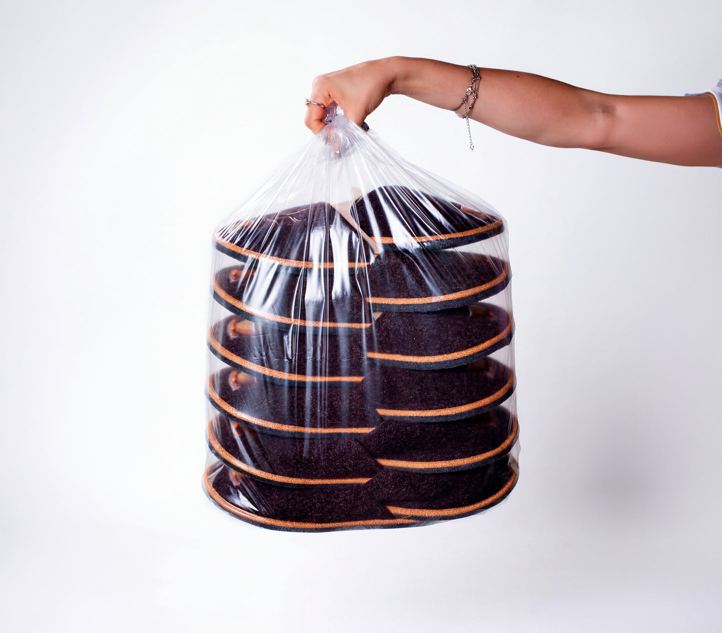 Опаковка: Дамски отворени чехли BELSTA от еко кожа с велкро закопчаване\Size set: Women's Open Slippers BELSTA from Eco-Leather with Velcro Fastening