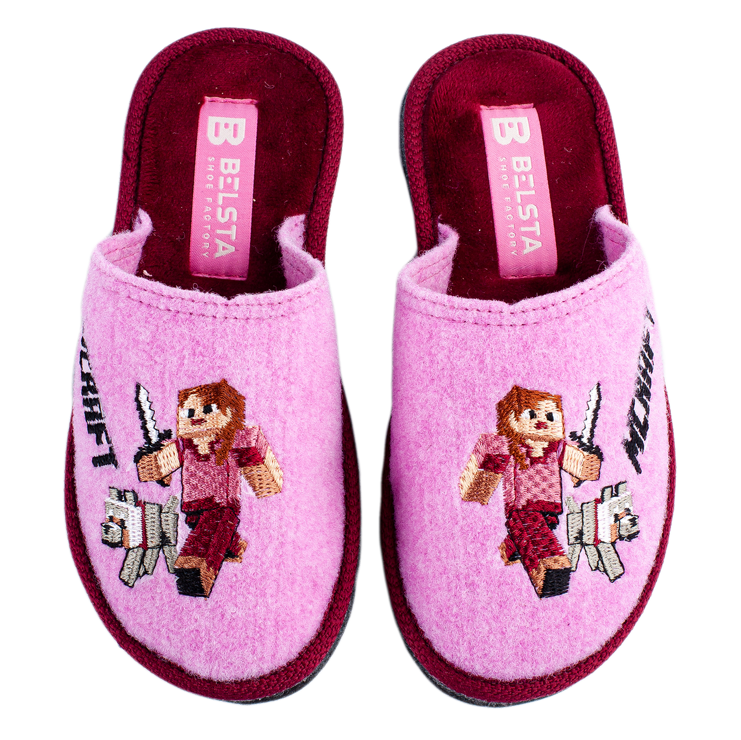 Опаковка: Детски затворени войлочни чехли BELSTA/ Size set: Children's Closed Felt BELSTA
