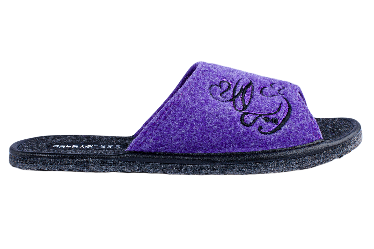 Опаковка: Дамски отворени чехли BELSTA /Size set: Women’s Open Italian Felt BELSTA Slippers