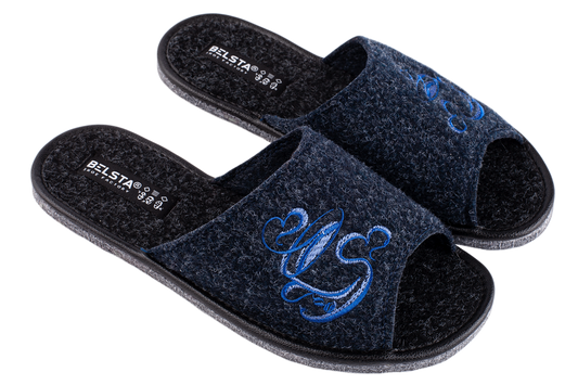 Дамски отворени чехли BELSTA /Women’s Open Italian Felt BELSTA Slippers