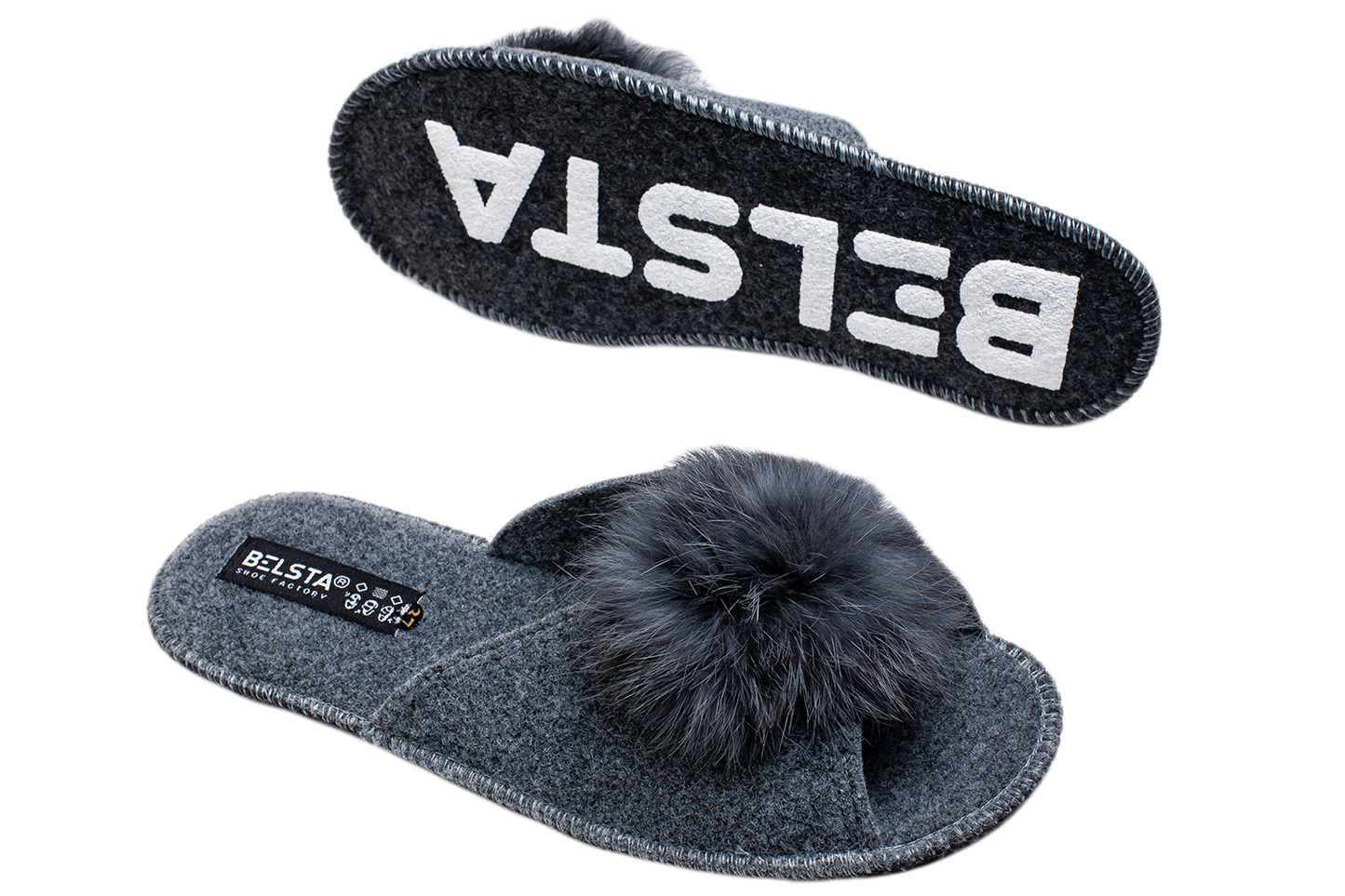 Дамски отворени чехли BELSTA/Women’s open-toe BELSTA slippers