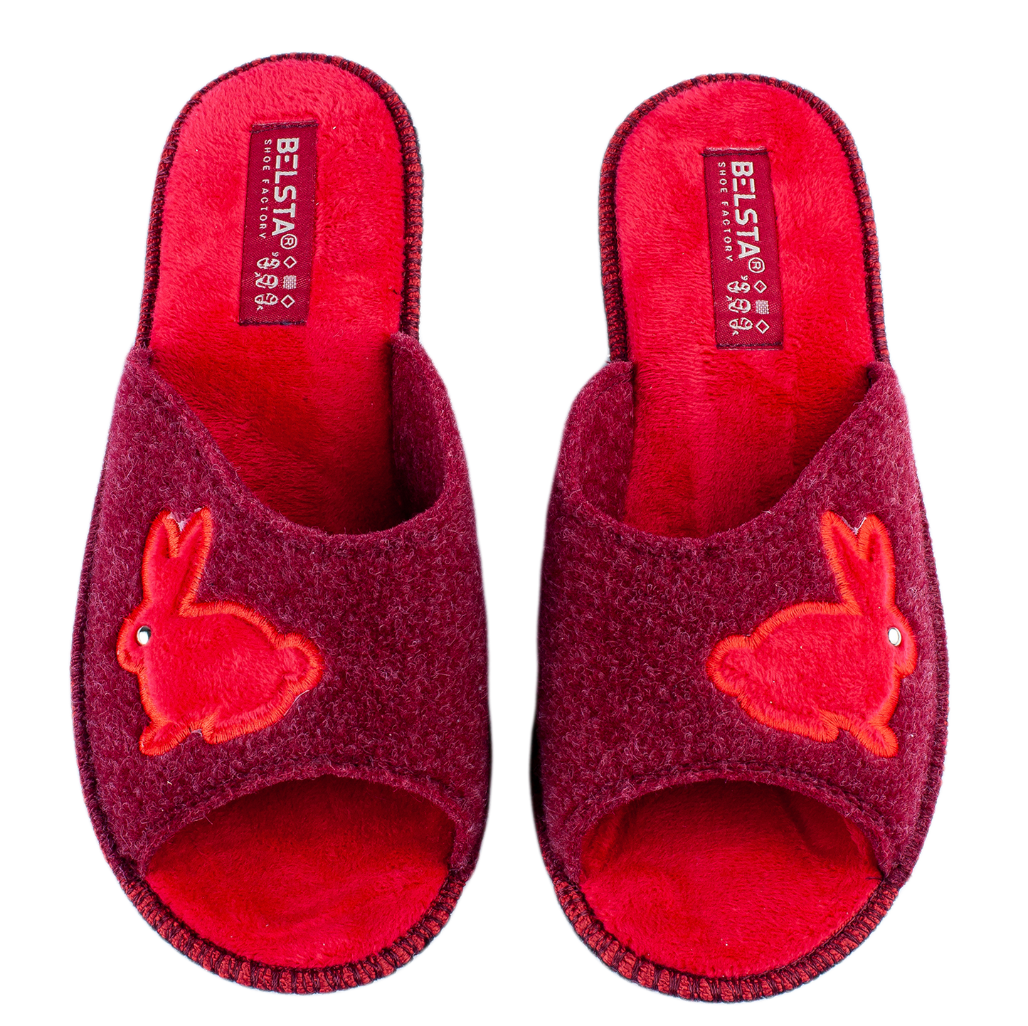 Опаковка: Дамски отворени чехли BELSTA/Size set: Women’s Open Italian Felt BELSTA Slippers (Copy)