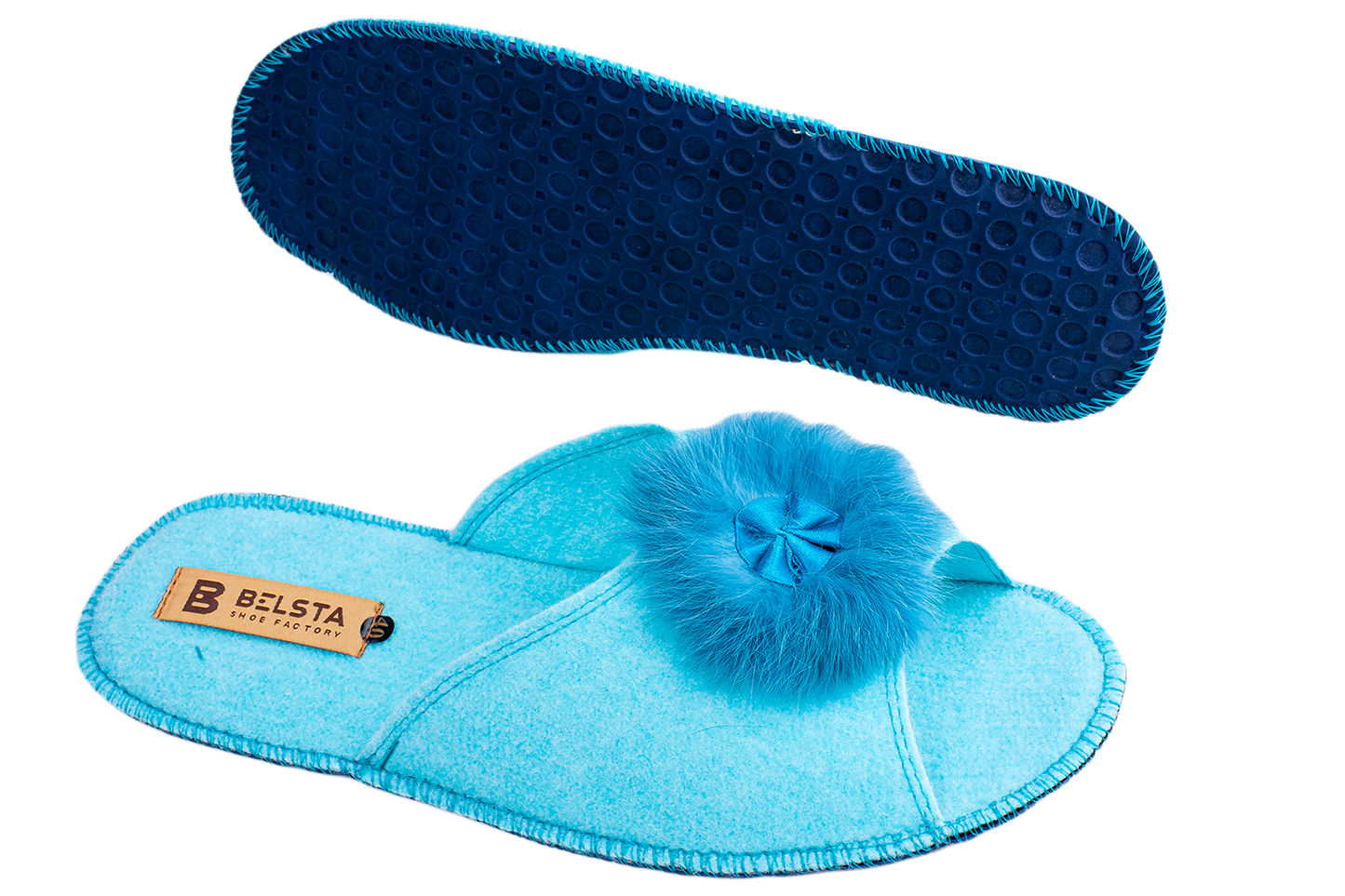 Дамски отворени чехли BELSTA/Women’s open-toe BELSTA slippers
