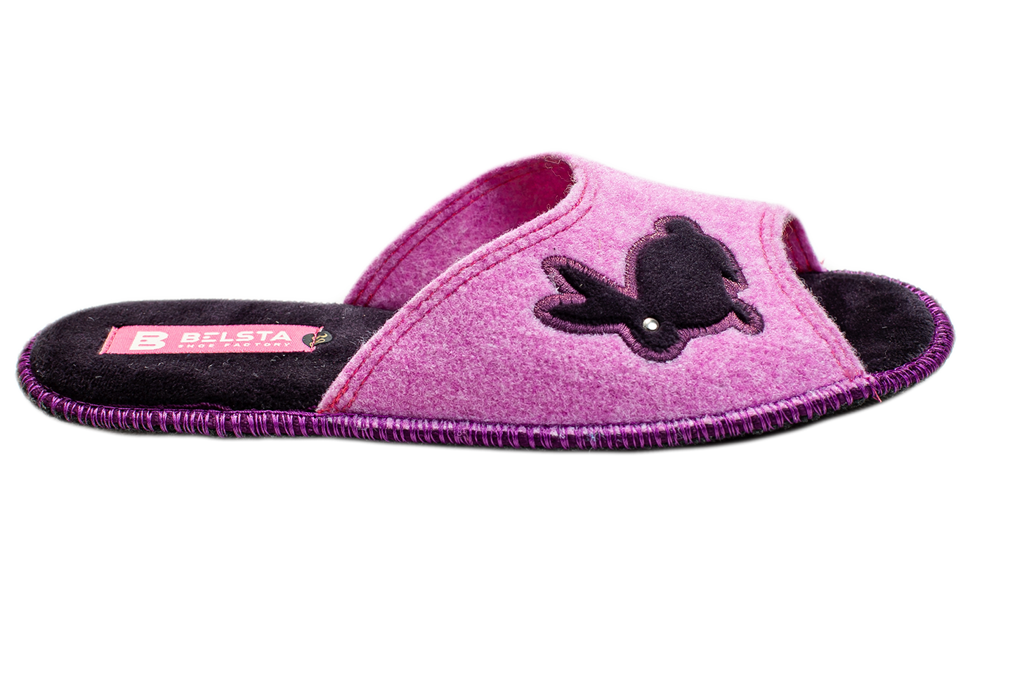 Дамски отворени чехли BELSTA/Women’s Open Italian Felt BELSTA Slippers